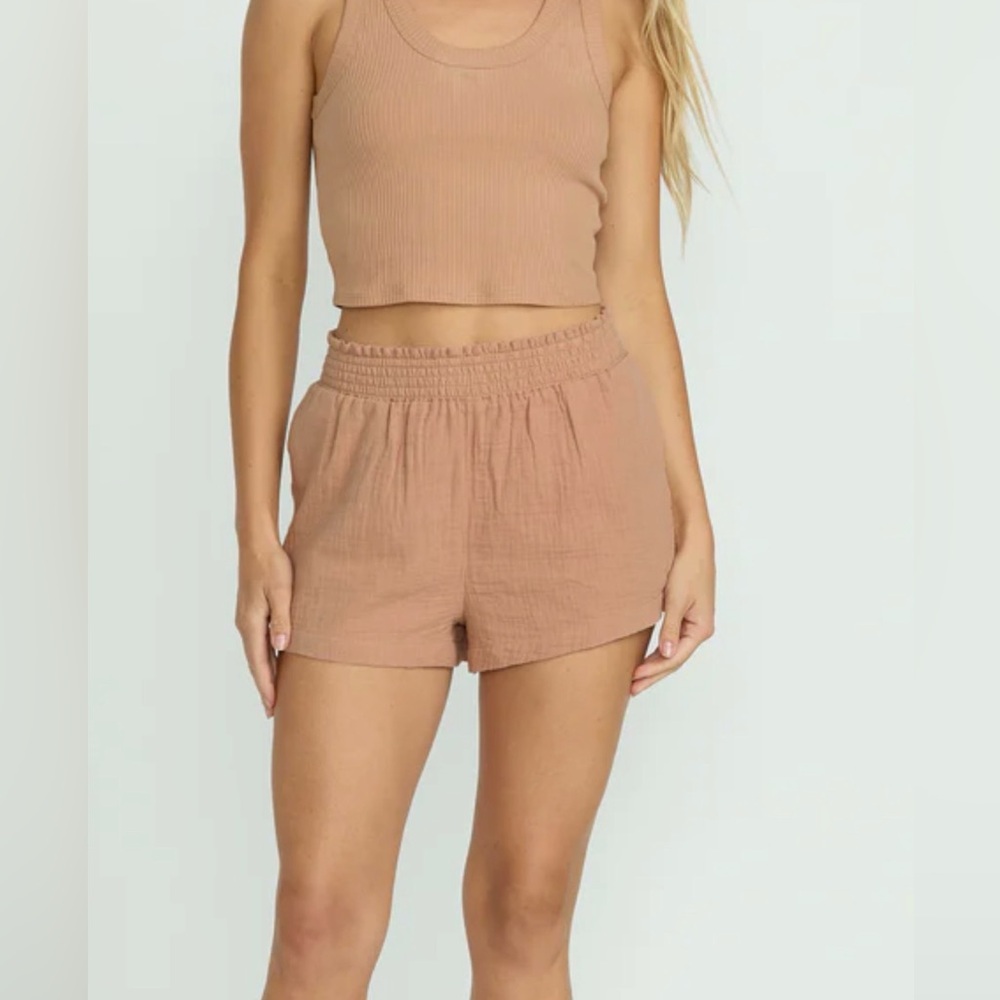 Billabong In The Waves Shorts Women’s Size Small Rose Brown